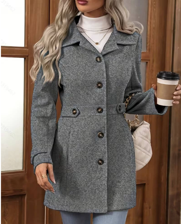Gabrielle™ – Cappotto invernale aderente ed elegante